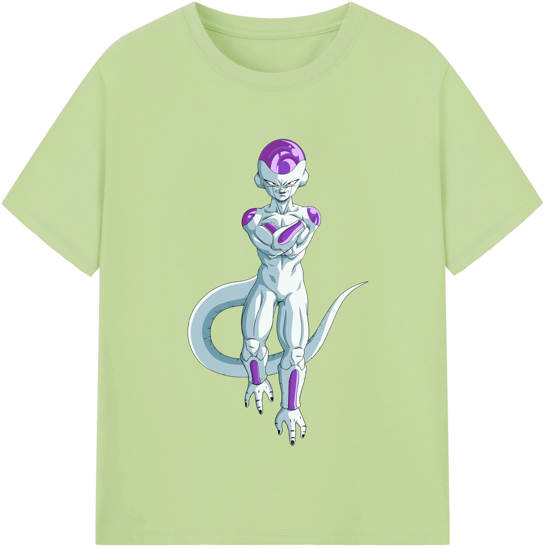 （画像用） ドラゴンボール フリーザ DRAGON BALL Frieza 綿100％半袖Tシャツ（フロントプリント）